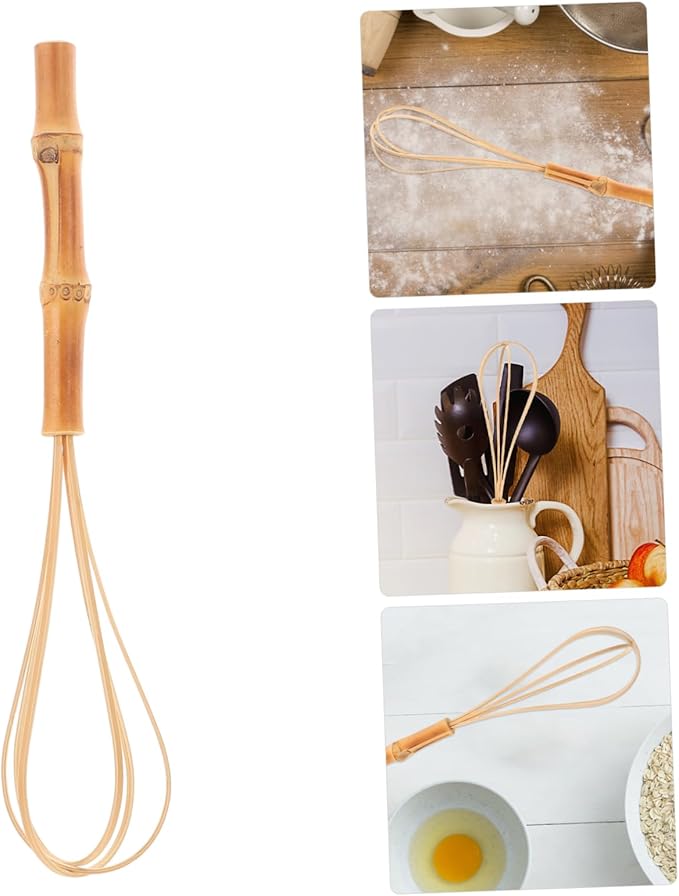 Ciieeo Hand Whisk Ergonomic Manual Egg Cream Mixer Versatile Kitchen Tool for Baking Cooking Easy to Clean Lightweight and Practical Egg Beater