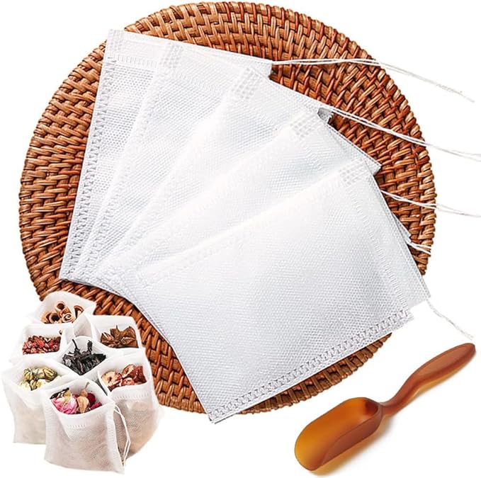 1000pcs Disposable Tea Bags for Loose Leaf Tea, Disposable Small Mesh Bags for Cooking, Loose Tea, Coffee, Spice, Herbs