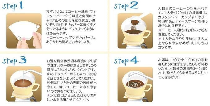 Kalita - 2001 Kalita 102 Ceramic Dripper Coffee Dipper, white