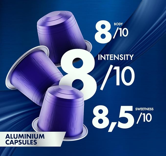 Caffè Borbone Mia Napoli Aluminum Capsules Compatible with Nespresso Original Machines, Medium Roast, 50 Count