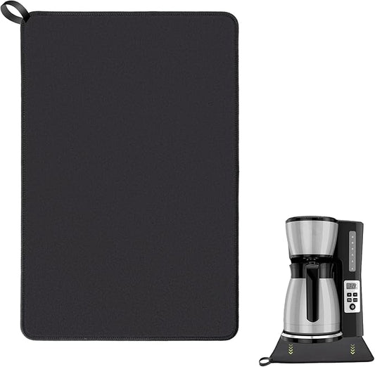 Sliding Pad for BLACK+DECKER 12 Cup Thermal Programmable Coffee Maker(CM2046S)(13.77"×9")-Smooth Glide with Anti-Slip Base - Perfect Accessories Fit for Black and Decker Coffee Maker