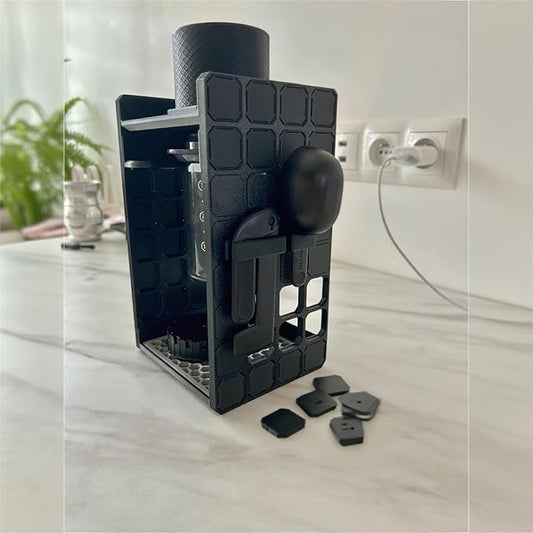 For Aeropress Go Organizer, Compact Organizer Stand , Accessories, Filters, Cups, Black