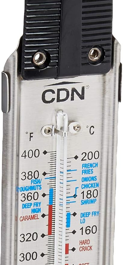 CDN TCG400 - Candy & Deep Fry Ruler Thermometer