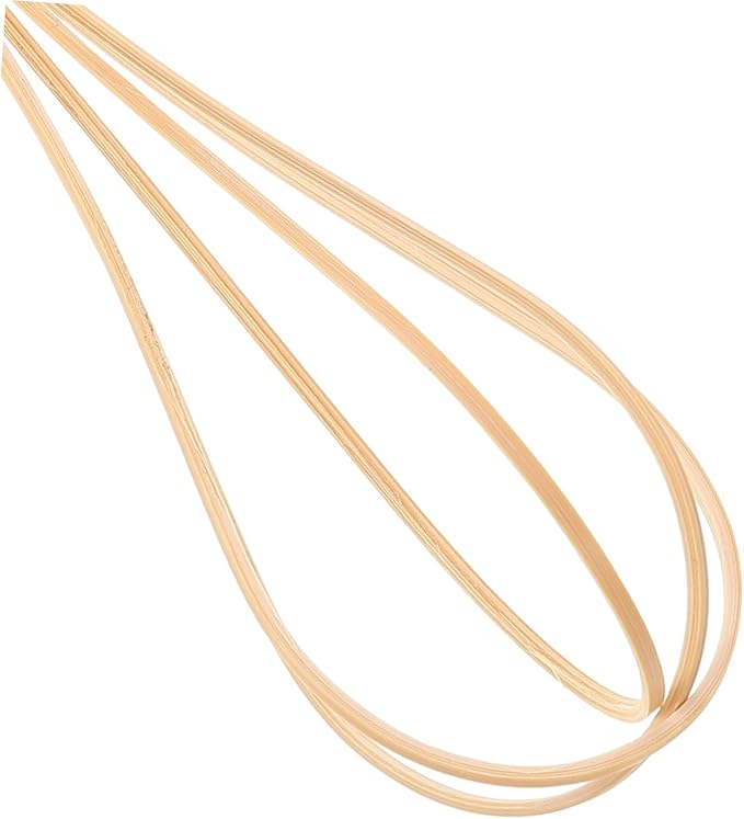 Manual Bamboo Egg Whisk Mixer Versatile Kitchen Beater for Cream Dough and Eggs Ergonomic Design for Comfortable Grip for Baking and Cooking