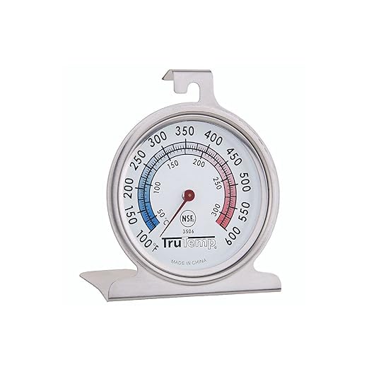Taylor Large 2.5 Inch Dial Kitchen Cooking Oven Thermometer, Analog