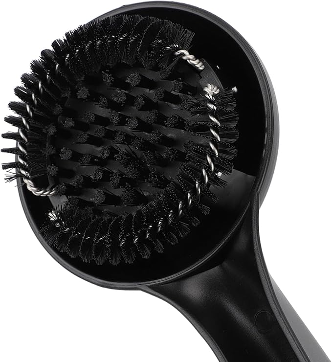 Yosoo Health Gear Coffee Machine Brush, Efficient 58mm Grouphead Brush with Water Deflector for Simple, Long Lasting POM Handle, Optimal Performance