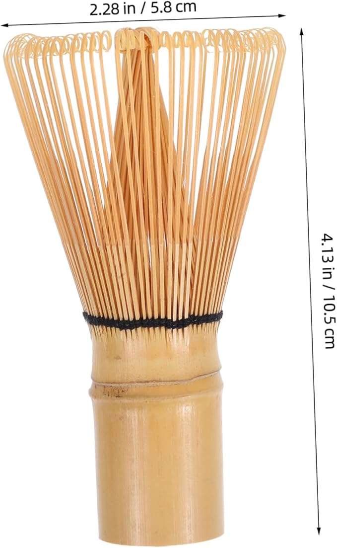 Unomor 80pieces Traditional Japanese Matcha Whisk Bamboo Chasen for Authentic Tea Ceremony Smooth Finish Easy to Clean Versatile Stirrer for Matcha and Tea Preparation