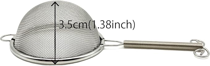 Matcha Sifter, Tea Strainer, 3-Inch, Stainless Steel 30 Fine Mesh, Made in Japan