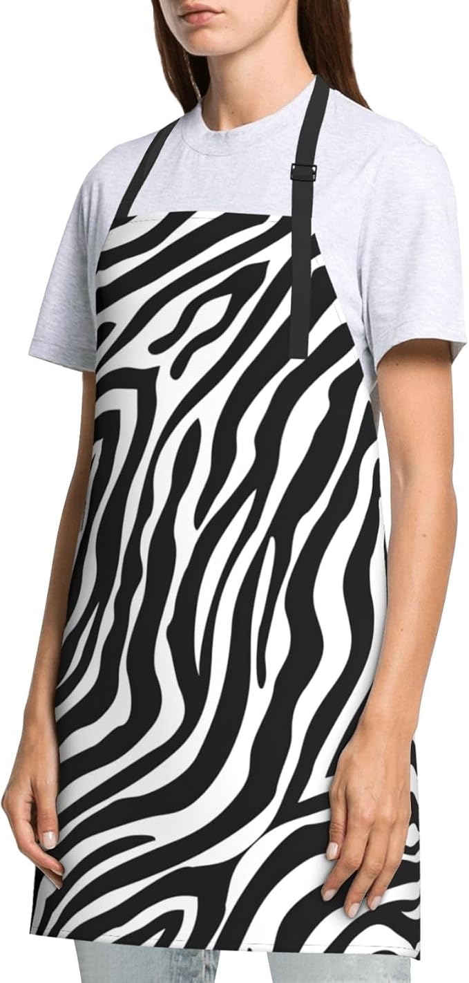 Apron skeleton Halloween,Waterproof Work Apron for Kitchen Cooking BBQ Party Perfect Holiday Gift - Image 2