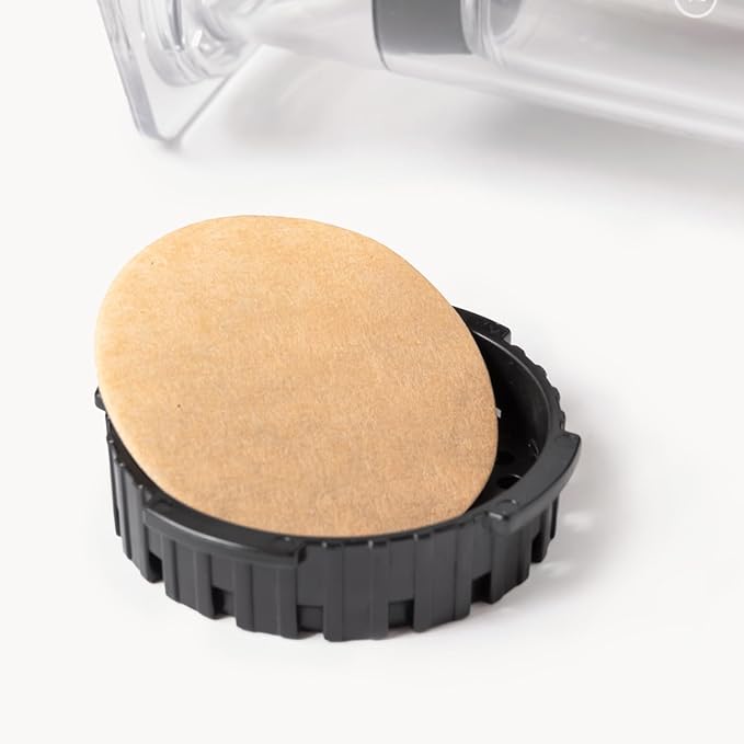 AeroPress XL Coffee Maker Natural Paper Micro-Filters – Round Replacement Coffee Filters, Unbleached, Compostable Paper Filters, Fits XL Size AeroPress Coffee Makers, 2 Pack (400 Count)