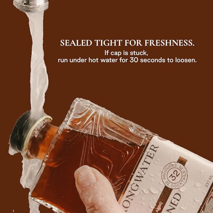 Strongwater Espresso Old Fashioned Craft Cocktail Mixer - Makes 32 Cocktails - Handcrafted Old Fashioned Syrup with Real Coffee, Cinnamon, Sugar & Cherry - Just Mix with Bourbon or Whiskey - Image 5