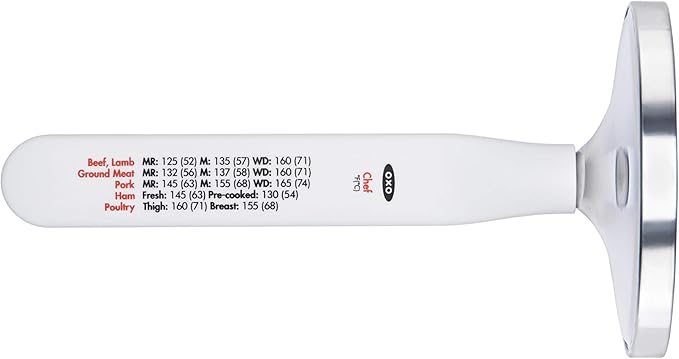 OXO Good Grips Chef's Precision Analog Leave-In Meat Thermometer