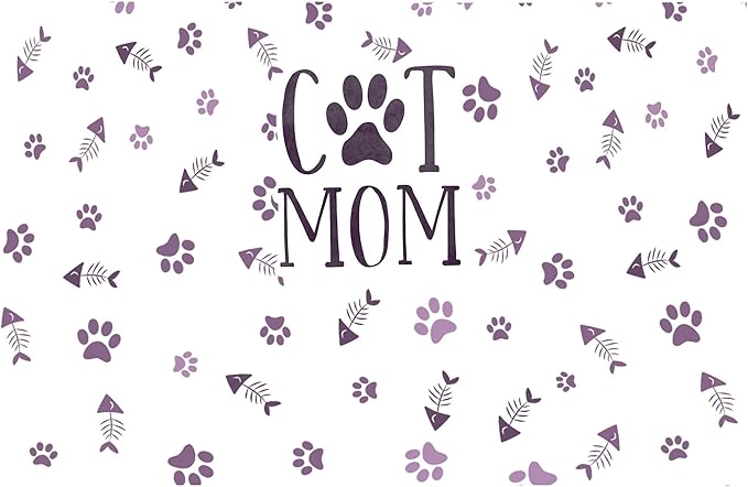 Tervis Cat Mom Made in USA Double Walled Insulated Tumbler Travel Cup Keeps Drinks Cold & Hot, 16oz, Classic