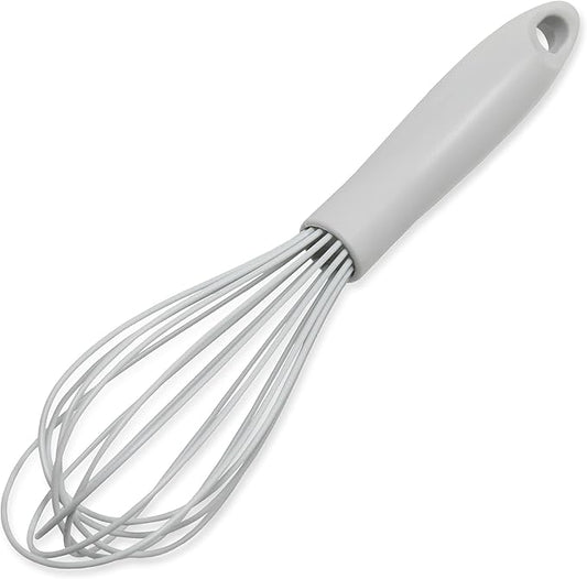 Chef Craft Premium Silicone Wire Cooking Whisk, 10.5 inch, Gray