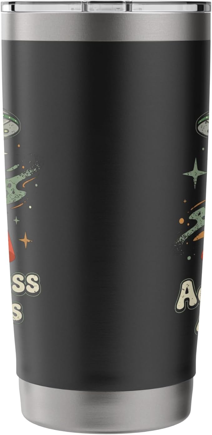 UFO AeroPress Funny Coffee Shirts Sci-Fi AeroPress Brewing Stainless Steel Insulated Tumbler