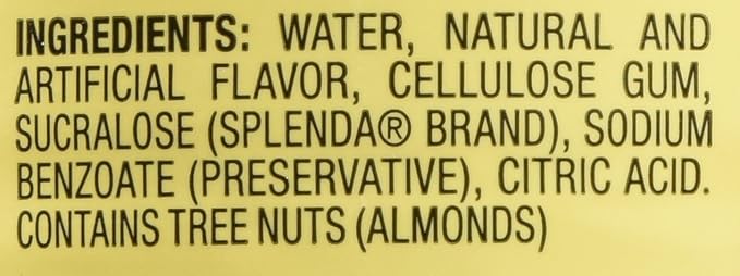 Davinci Sugar-Free Almond Syrup - 750Ml Plastic Bottle, Pack of 2