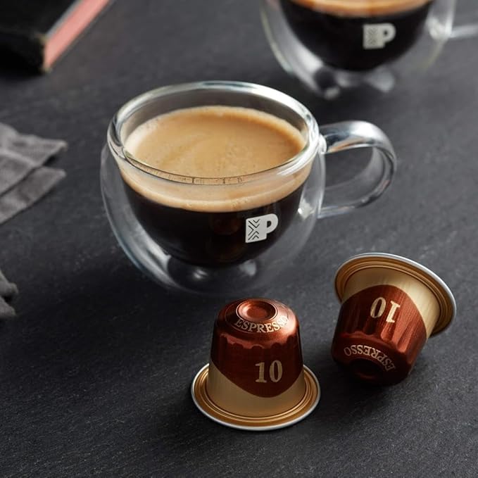 Peet's Coffee, Dark Roast Espresso Capsules, Compatible with Nespresso Original Machine - Ristretto Intensity 10, 100 Count (10 Boxes of 10 Espresso Capsules) (Pack of 2)