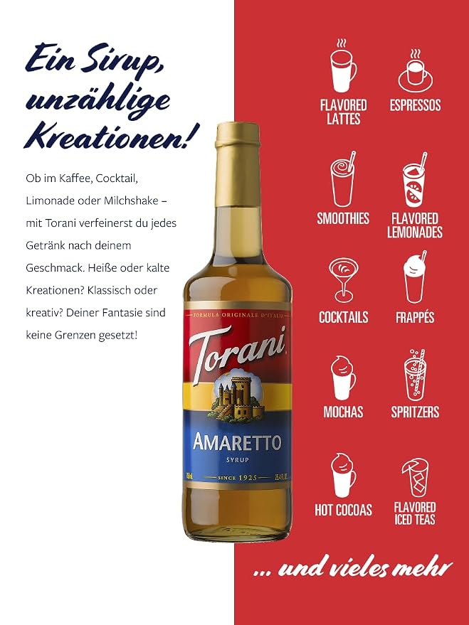 Torani Amaretto Syrup - Image 3