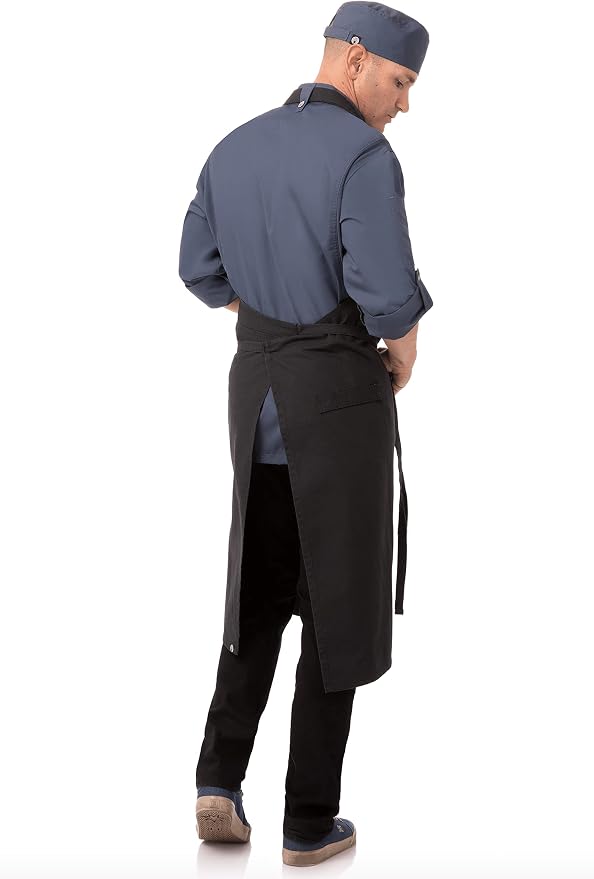Chef Works Unisex Rockford Chefs Bib Apron - Image 3