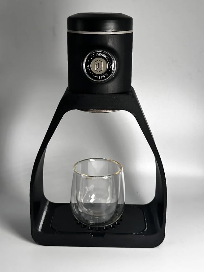 Stand for Wacaco Picopresso/Aeropress with Drip Tray and Scale Platform | Portable & Sturdy Espresso/Accessory Holder | Compact Coffee Station Organizer