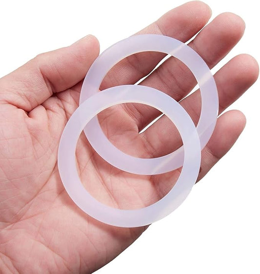 4 Cups Replacement Spare Food Grade Silicone Gasket, Seal Ring For Aluminium Stovetop Coffee Maker Pots Moka Express Dama Bialetti, 8 Pcs