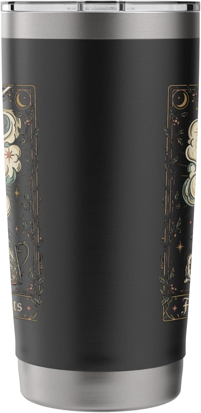 Gothic AeroPress Coffee Shirts Mystical Coffee Brewing Scene Stainless Steel Insulated Tumbler