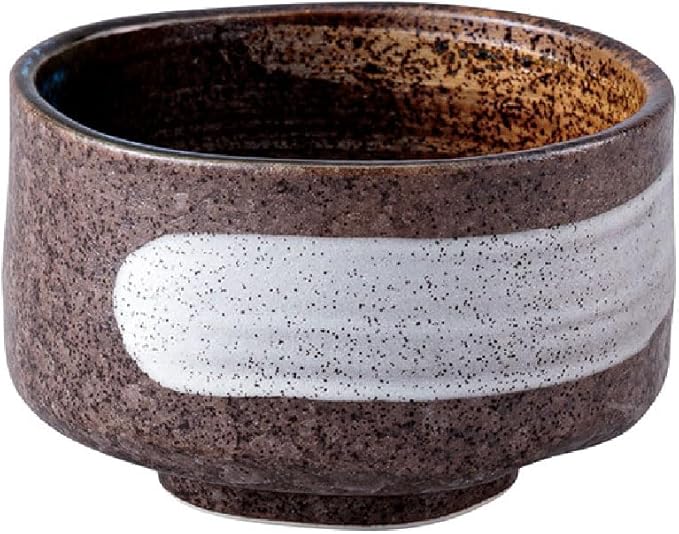Japanese Traditional Handcrafted Mino Matcha Chawan Tea Bowl Cup Ceremony Tableware Pottery (Hagoromo)
