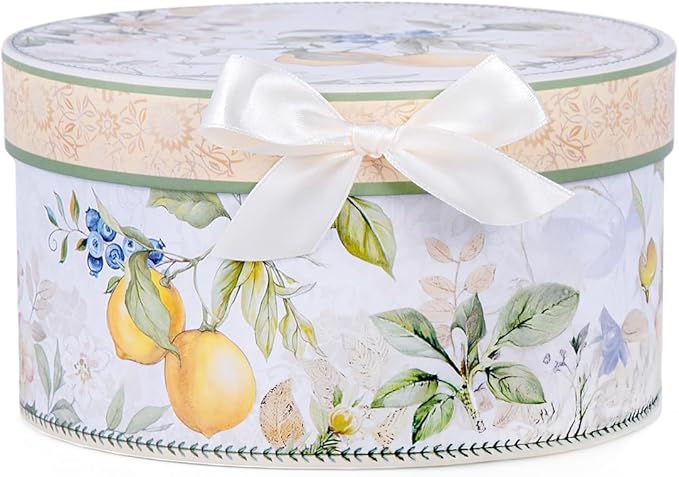 STP GOODS Bone China Tea/Coffee Cup and Saucer in Gift Box Fine Bone China Coffee Cup with Saucer Tea Cup Set of One (Lemon)