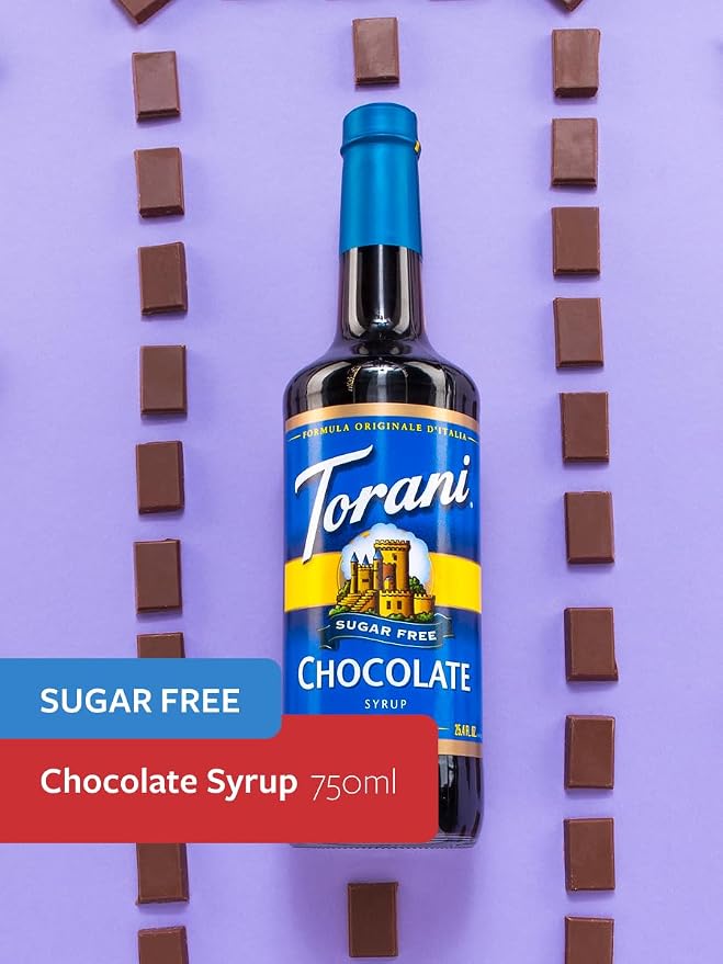 Torani Sugar Free Chocolate Syrup, 25.4 Ounce - Image 2