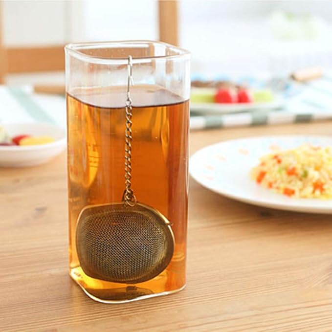 Loose Leaf Tea Steeper, Tea Ball Infusers for Loose Tea,Extra Fine Mesh Tea Strainer Tea Diffusers,Stainless Steel Tea Filter for Brew Leaf Tea Flavoring Herbal Spices Seasonings (8)