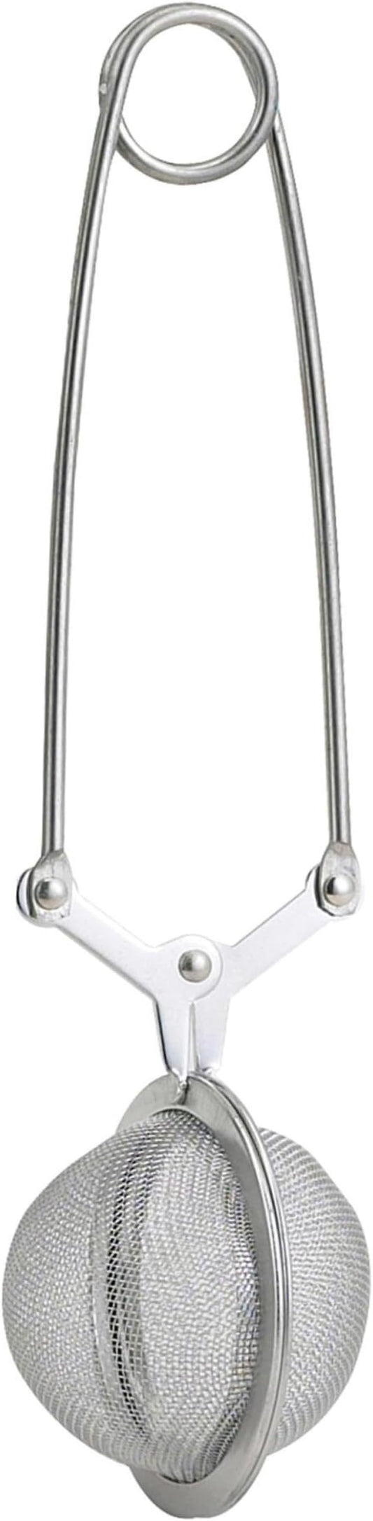 HIC Kitchen Snap Ball Tea Infuser, 18/8 Stainless Steel, For Loose Leaf Tea and Mulling Spices