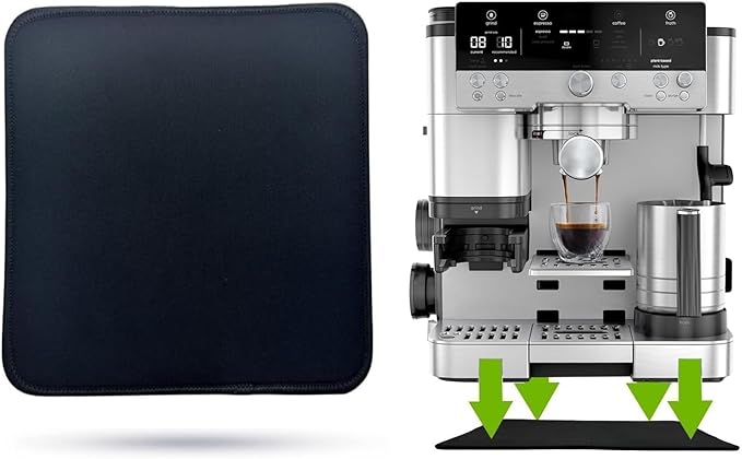 Sliding Pad for Ninja Espresso Coffee Machine ES601/ES701(13.78” x 13.78”)- Perfect Fit for Luxe Cafe Accessories - Smooth Glide with Anti-Slip Base - ninja coffee maker accessories