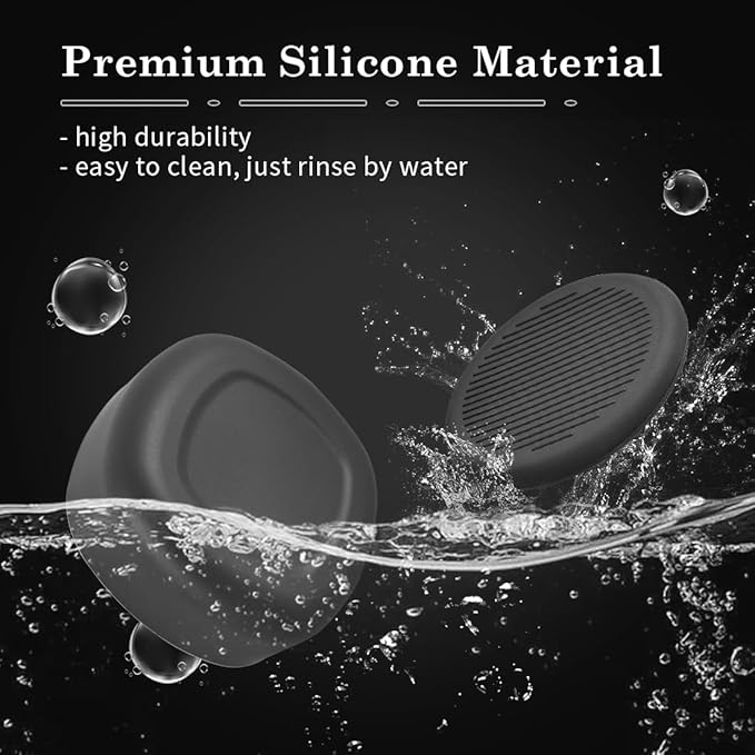 CAFEMASY Silicone Cover Lid Travel Cap Pack Compatible with Aeropress Go Espresso Coffee Maker Replacement Parts Coffee Accessories Tools