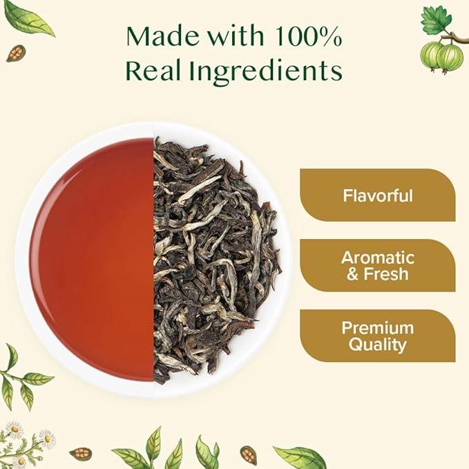VAHDAM Assorted Oolong Tea Sampler Gift Set (5 Flavors) Gluten-Free, Non-GMO | 5 Unblended Loose Leaf Teas | Tea Variety Pack | Gift for Women & Men