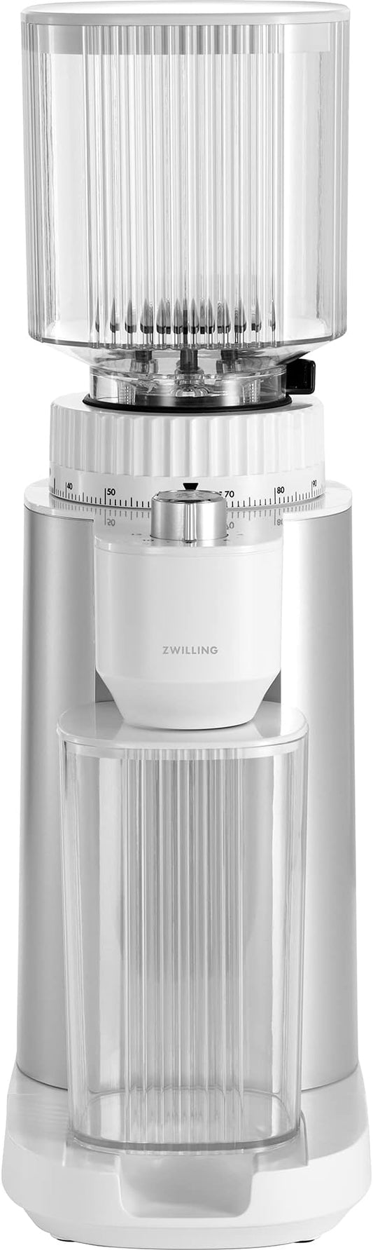 ZWILLING Enfinigy Coffee Bean Grinder, Silver