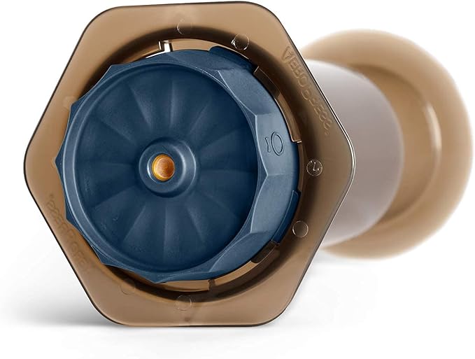 Fellow Prismo Attachment for AeroPress Coffee Maker - Enhance Your Manual Coffee Maker to Brew Espresso-Style and No-Drip Immersion Coffees, Reusable Metal Filter