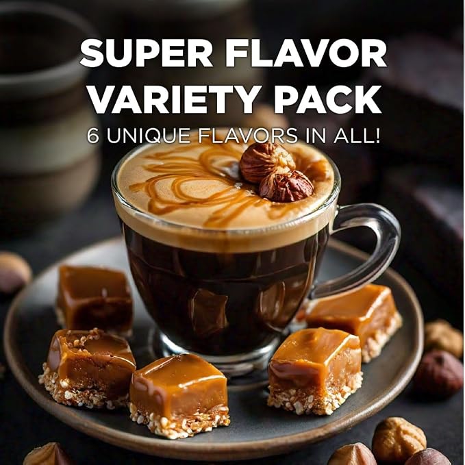 Maud's Flavored Coffee Pods Variety Pack, 24 ct, 6 Assorted Flavors, Medium Roast Flavored Coffee in Single Serve Pods – 100% Arabica Beans, Compatible with Keurig K Cups Maker - Image 2