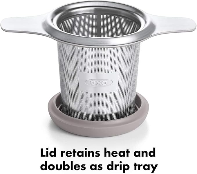 OXO BREW Loose Leaf Tea Infuser Basket (2 Pack)