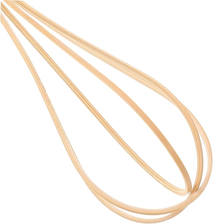 Bamboo Egg Beater Whisk Multi-functional Handheld Egg Beater for Kitchen Sturdy Structure Ergonomic Handle