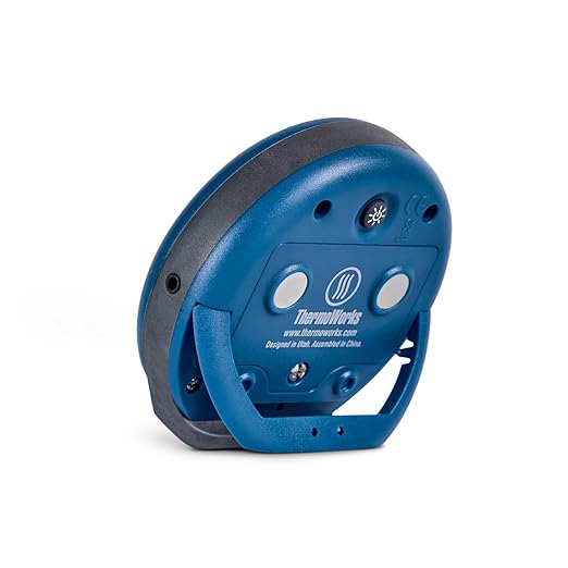 ThermoWorks DOT — Chefs’ Favorite Simple Alarm Thermometer - Nautical Blue