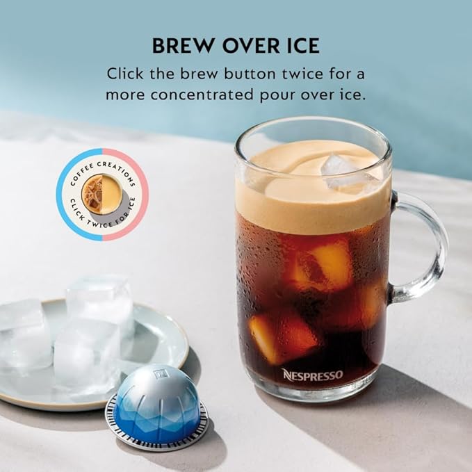 Nespresso Vertuo Next Coffee and Espresso Maker by De'Longhi with Aeroccino Milk Frother, White