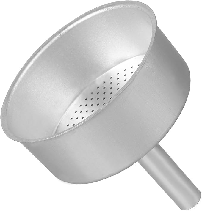 Coffee Pot Replacement Funnel Fits for Mocha Coffee Maker Pot 6-Cup,Moka Pot Funnel Replacement(1 Pcs 6-Cup）