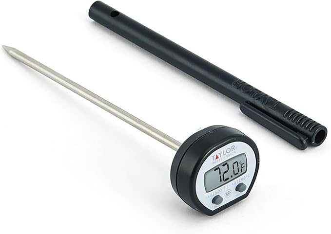 Taylor Digital Instant Read Meat Food Grill BBQ Kitchen Cooking Thermometer With Pocket