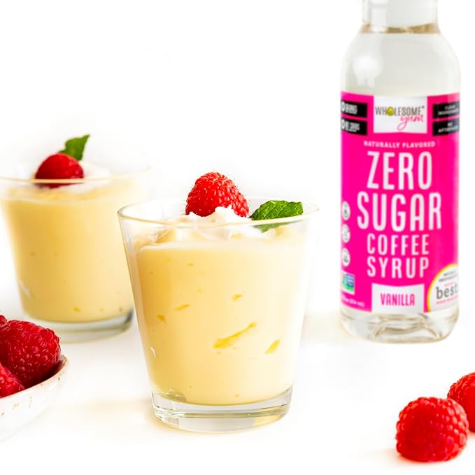 Wholesome Yum Zero Sugar Coffee Syrup (Keto Coffee Syrup) - Sugar Free Vanilla Syrup With Monk Fruit & Allulose - Natural Sweetener & Flavor For Hot & Cold Drinks - Low Carb, Gluten Free (12 fl oz) - Image 7