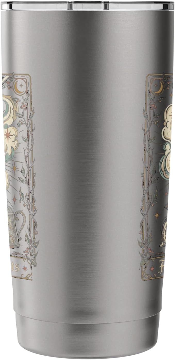 Gothic AeroPress Coffee Shirts Mystical Coffee Brewing Scene Stainless Steel Insulated Tumbler