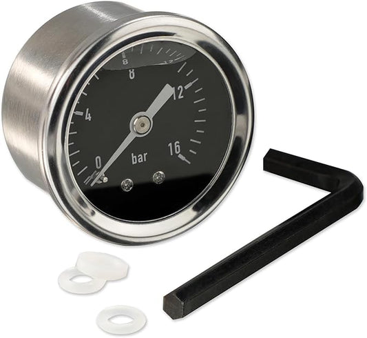 Upgrade E61 Group Head Pressure Pump Gauge Compatible with Faema, Rocket, ECM, Lelit,Expobar, and Similar E61 Espresso Machines – Brew Accessory