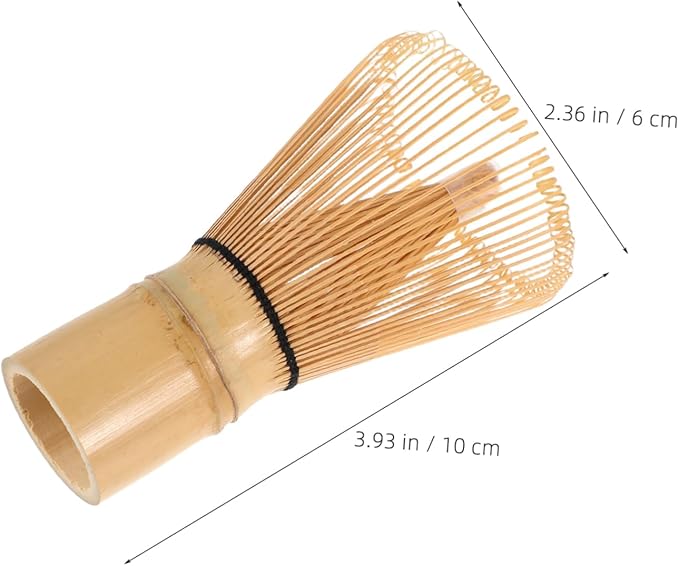 Luxshiny 120pieces Japanese Matcha Whisk Traditional Whisk for Tea Ceremony Comfortable Grip Flavor and for Matcha Tea Enthusiasts