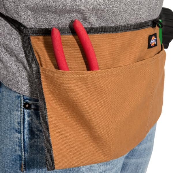 Dickies 2-Pocket Canvas Work Waist Apron, Suitable for Woodworkers, Artists, and Other Craftspeople - Image 2