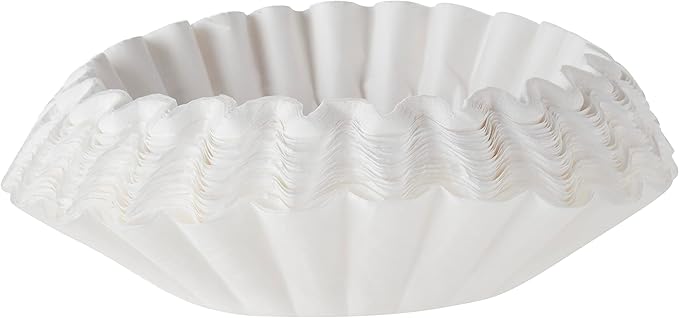 Technivorm 85025 Moccamaster White Paper Filters, Flat Bottom, 100 Count