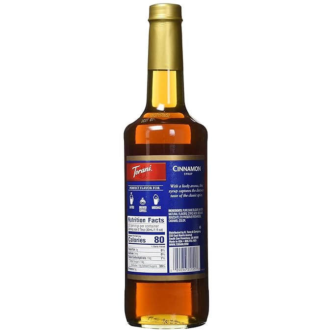 Torani Cinnamon Syrup, 750 mL - Image 2